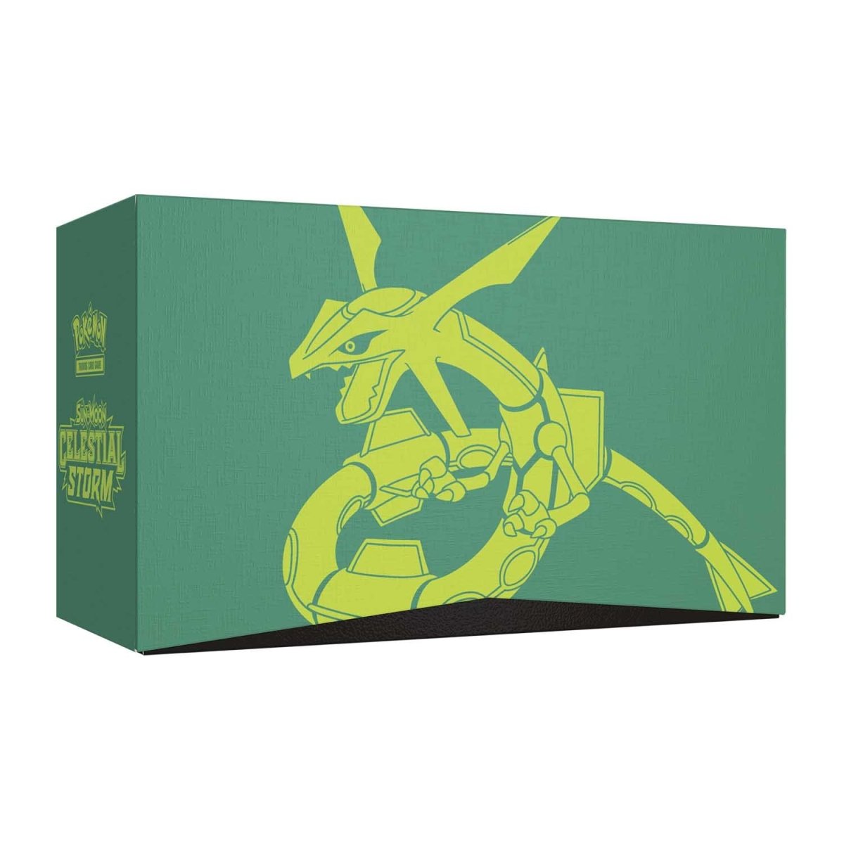 Green box with a green robot illustration on a white background