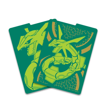 Two green cards with dinosaur illustrations on a white background