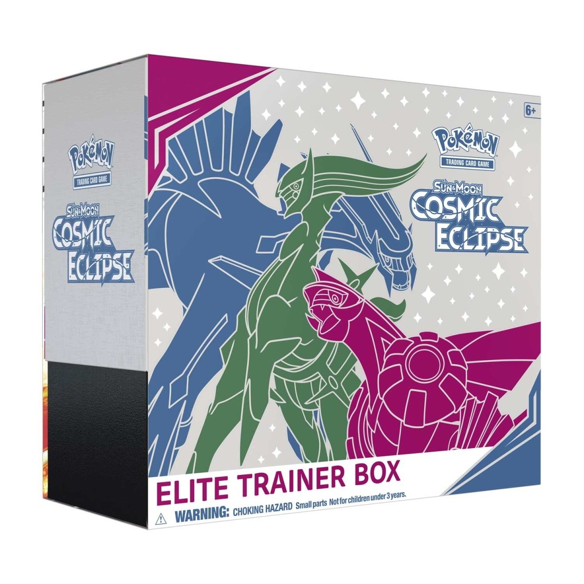 Pokémon Sun & Moon Cosmic Eclipse Elite Trainer Box packaging