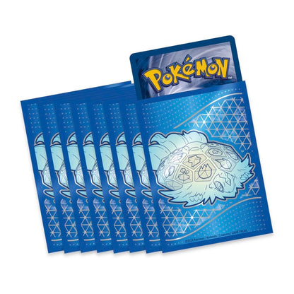 Set of Pokémon trading card packs with a blue design and 'Pokémon' branding.