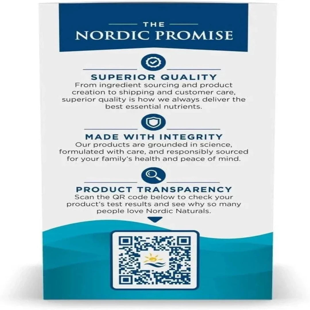 Nordic Naturals Ultimate Omega 2X supplement bottle and packaging on a white background with 'SALE' banner.